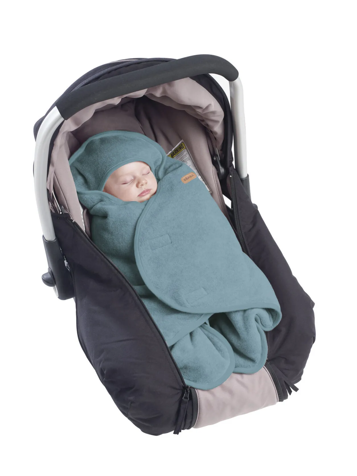 BÉABA Chancelieres Et Nids D'Ange*Babynomade® Double Polaire Baltic Blue