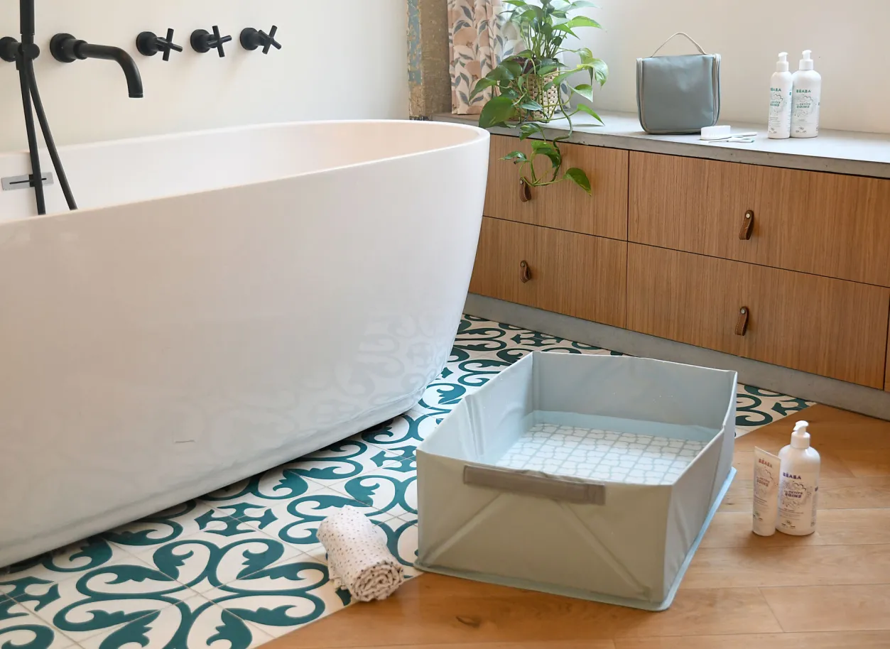 BÉABA Baignoires Et Accessoires*Baignoire Pop-Up Cameleo Green Blue