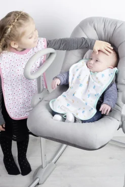 BÉABA Couverts, Vaisselle Et Bavoirs*Bavoir Coton Flowers