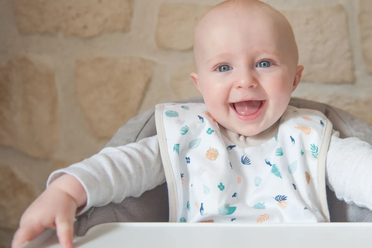 BÉABA Couverts, Vaisselle Et Bavoirs*Bavoir Coton Tropical