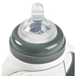 BÉABA Couverts, Vaisselle Et Bavoirs*Biberon D'Apprentissage 2 En 1 210 Ml Mineral Grey