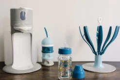 BÉABA Biberons Et Accessoires*Biberon Verre Col Large 240Ml Blue