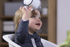 BÉABA Chaise Haute*Chaise Haute Evolutive Up & Down White/Grey