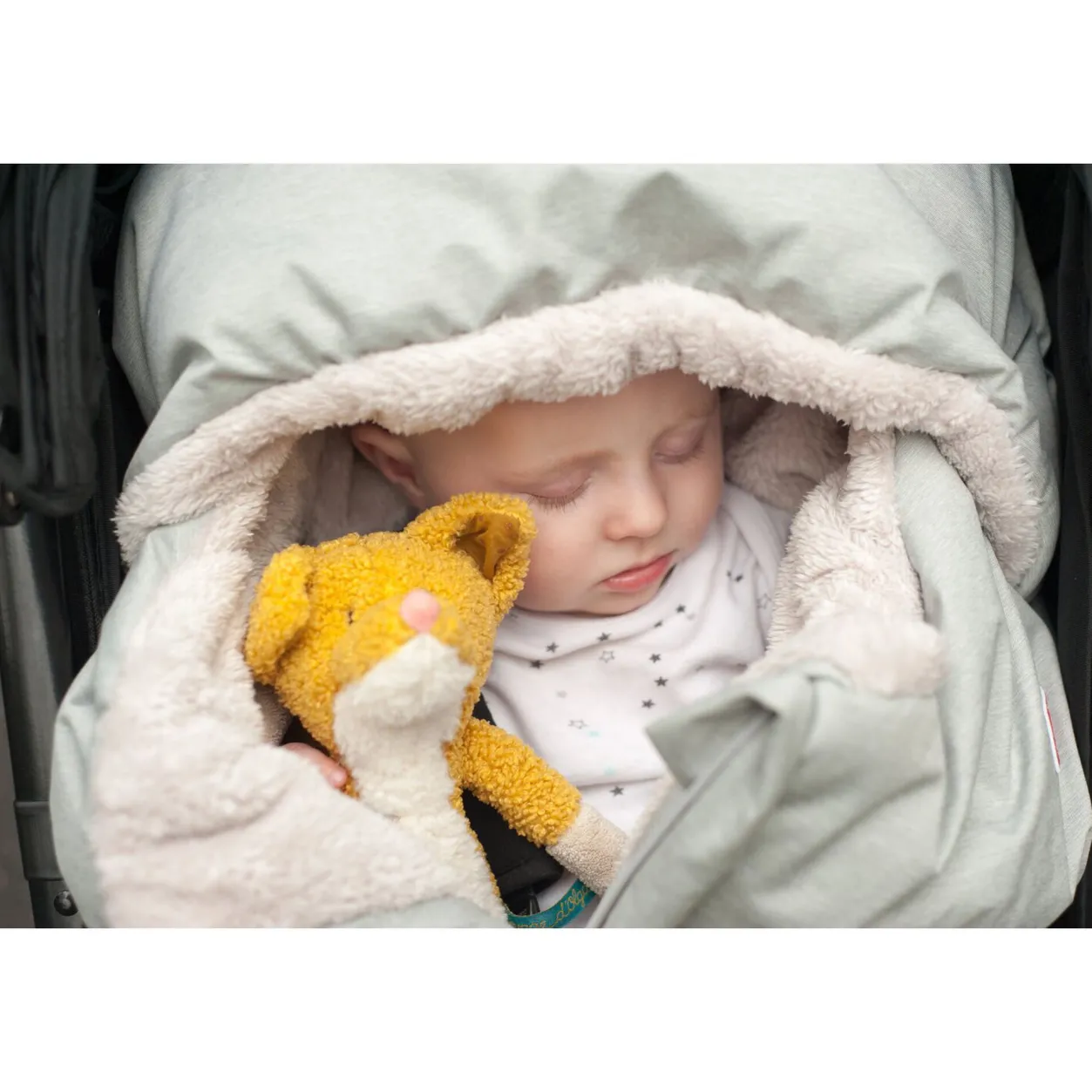 BÉABA Chancelieres Et Nids D'Ange*Chanceliere 6-24M Heather Grey