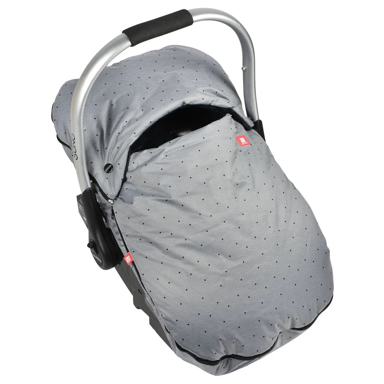 BÉABA Chancelieres Et Nids D'Ange*Chanceliere Siege Auto Heather Grey Dots