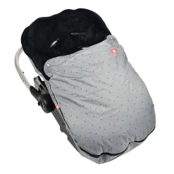 BÉABA Chancelieres Et Nids D'Ange*Chanceliere Siege Auto Heather Grey Dots