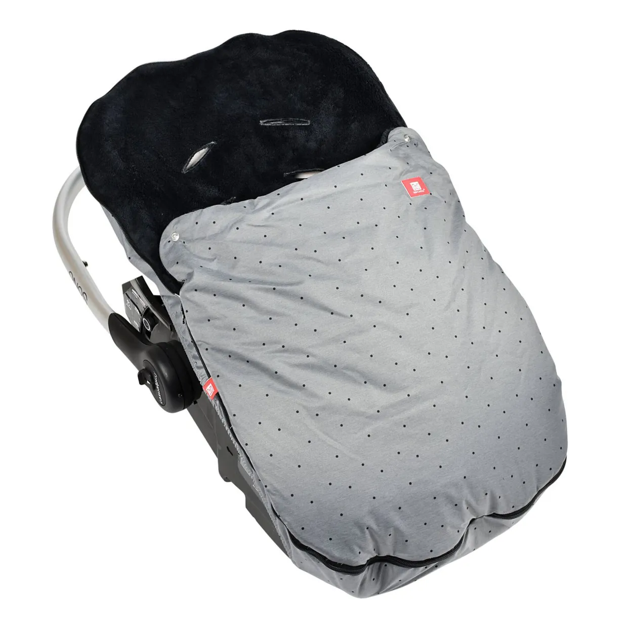 BÉABA Chancelieres Et Nids D'Ange*Chanceliere Siege Auto Heather Grey Dots