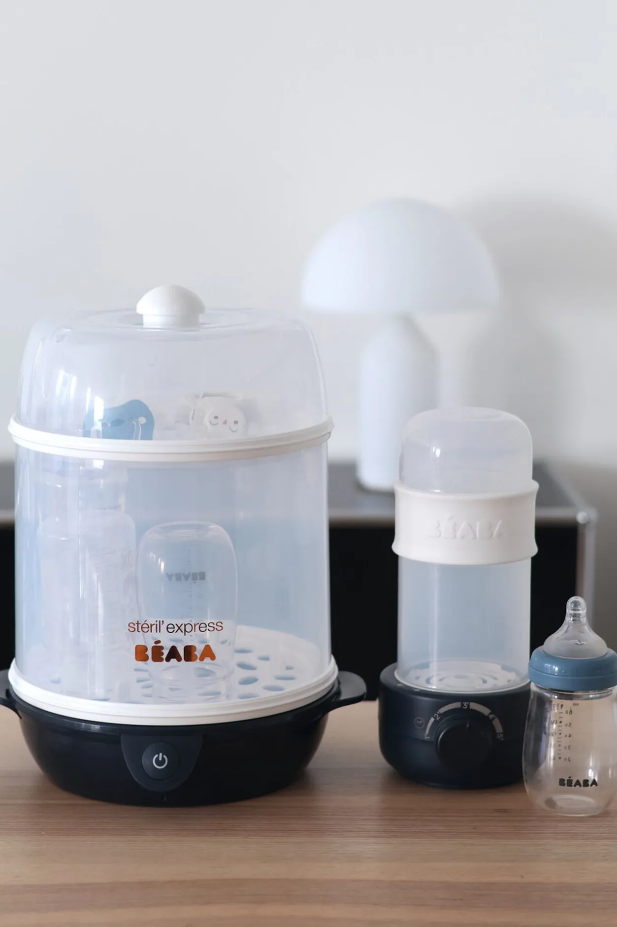 BÉABA Chauffe-Biberon Et Préparateurs*Chauffe Biberon Babymilk Second Night-Blue