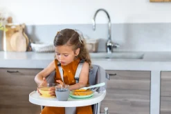 BÉABA Chaise Haute*Coussin D'Assise Pour Chaise Haute Up&Down Grey