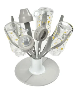 BÉABA Arbre À Biberons*Egoutte-Biberon Flower Pliable Grey