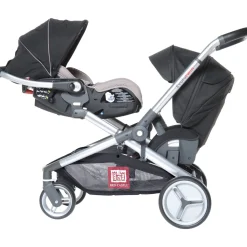 BÉABA Poussettes Et Accessoires*Evolutwin® 2 Assises Black