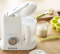 BÉABA Babycook® Solo*Le Robot Cuiseur Babycook® Solo White-Silver