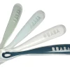 BÉABA Couverts, Vaisselle Et Bavoirs*Lot De 4 Cuilleres 1Er Age Silicone Storm