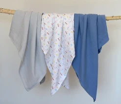 BÉABA Accessoires De Toilette*Lot De 3 Langes En Coton Paris