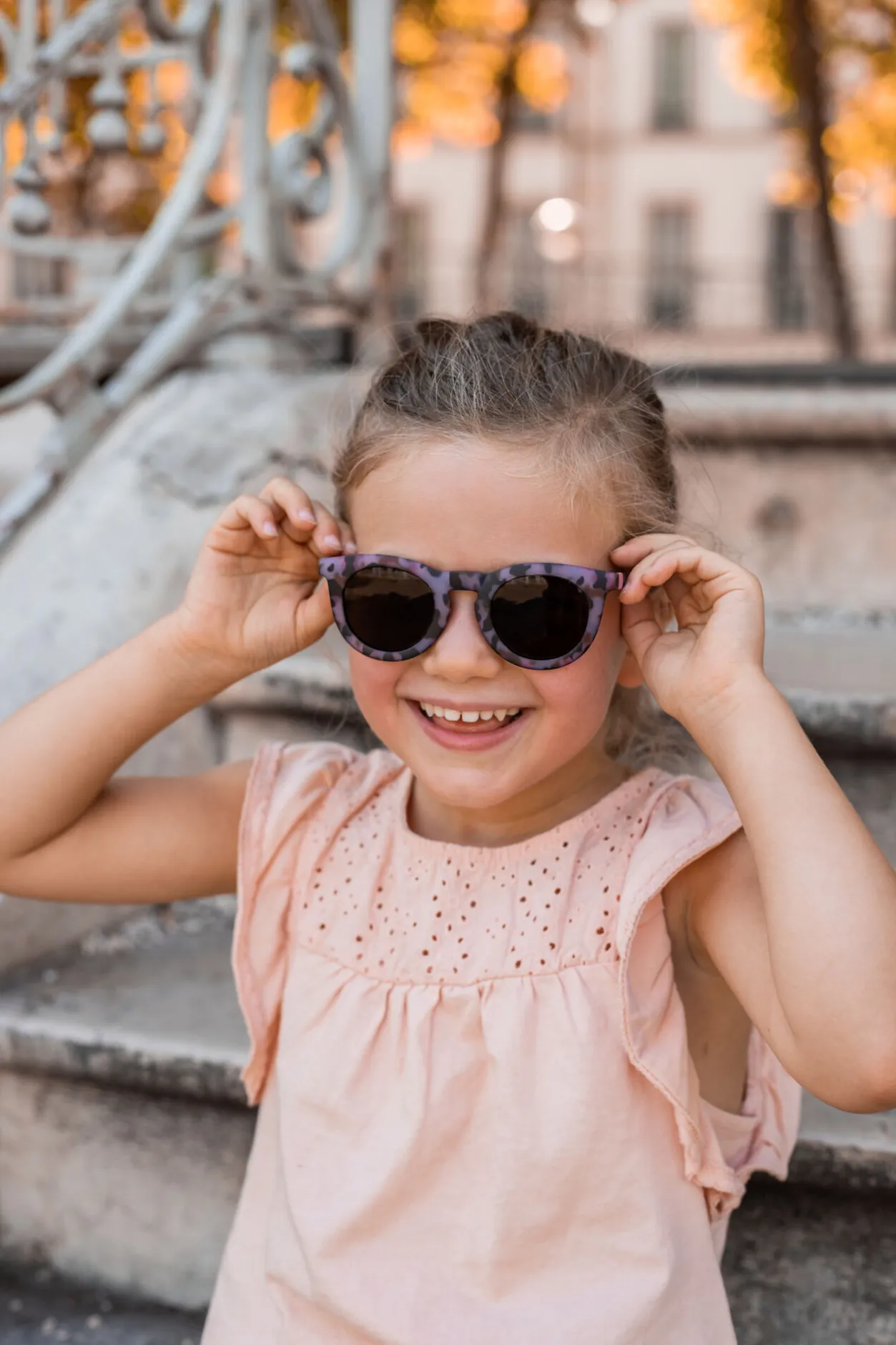 BÉABA Lunettes De Soleil*Lunettes 4-6 Ans Sunshine Pink Tortoise