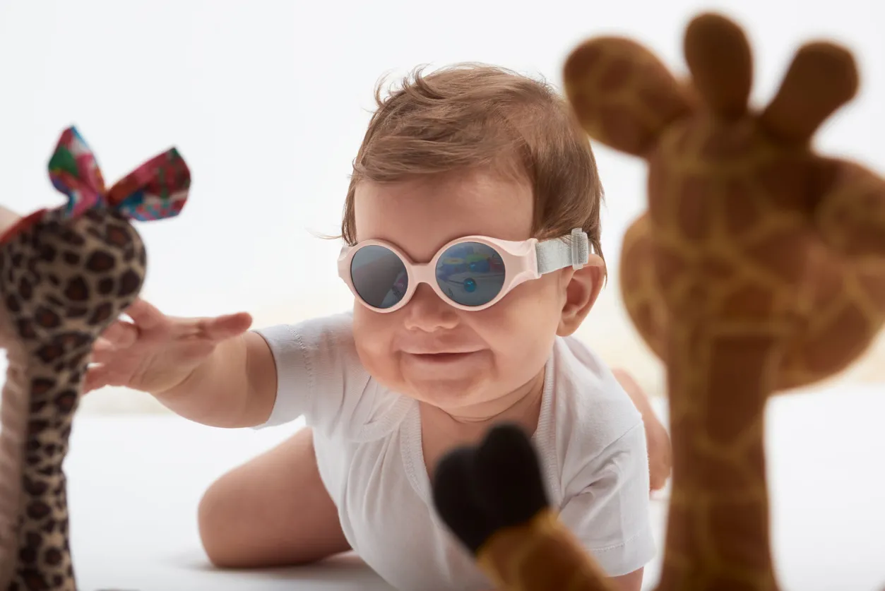 BÉABA Lunettes De Soleil*Lunettes 0-9 Mois Glee Chalk Pink