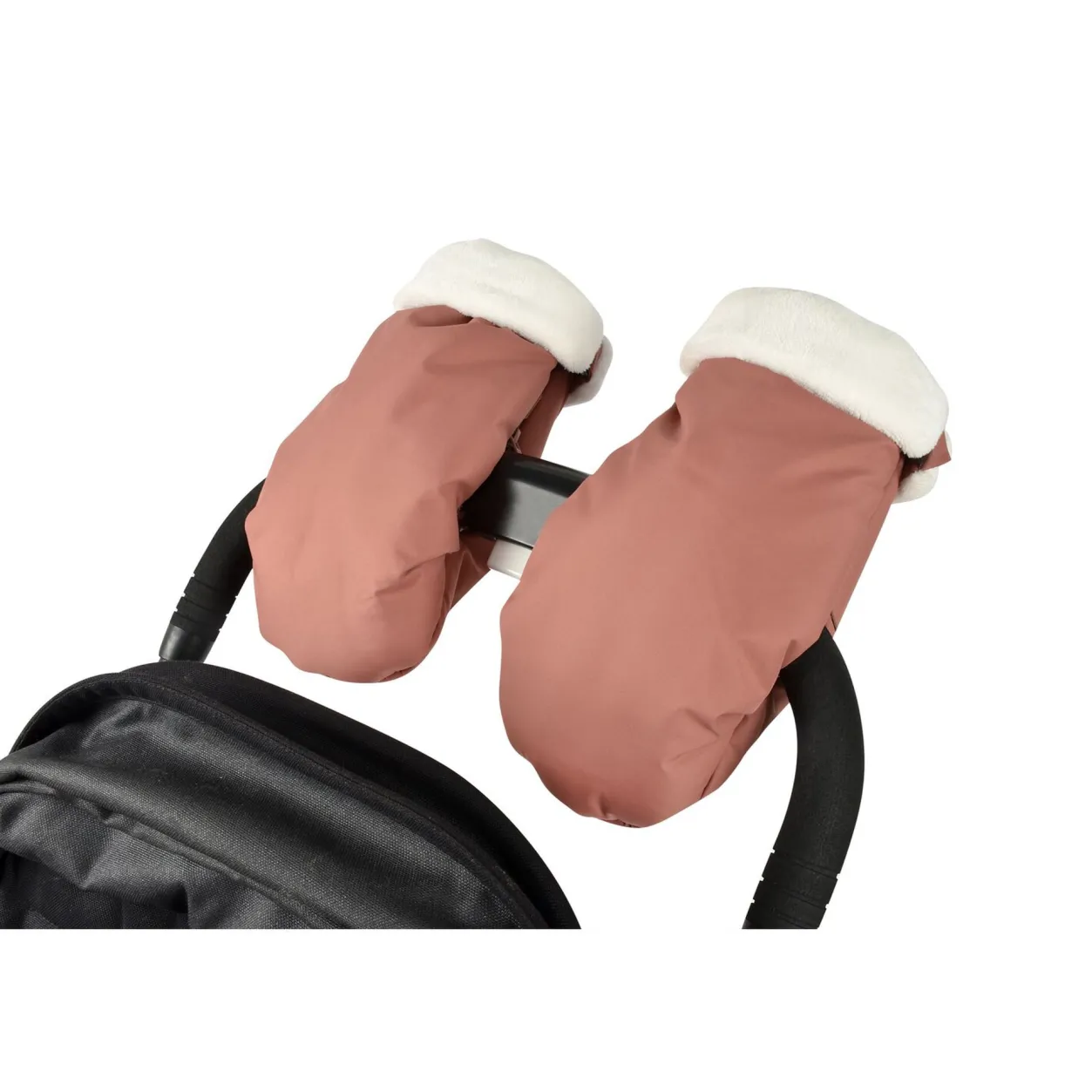 BÉABA Poussettes Et Accessoires*Moufles Poussette Terracotta