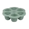 BÉABA Pots De Conservation*Multiportions Silicone 6 X 90 Ml Sage Green