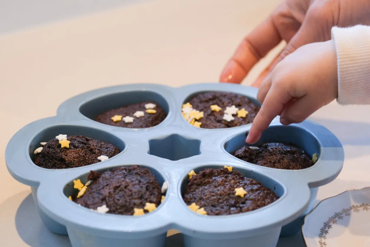 BÉABA Pots De Conservation*Multiportions Silicone 6*150Ml Windy-Blue