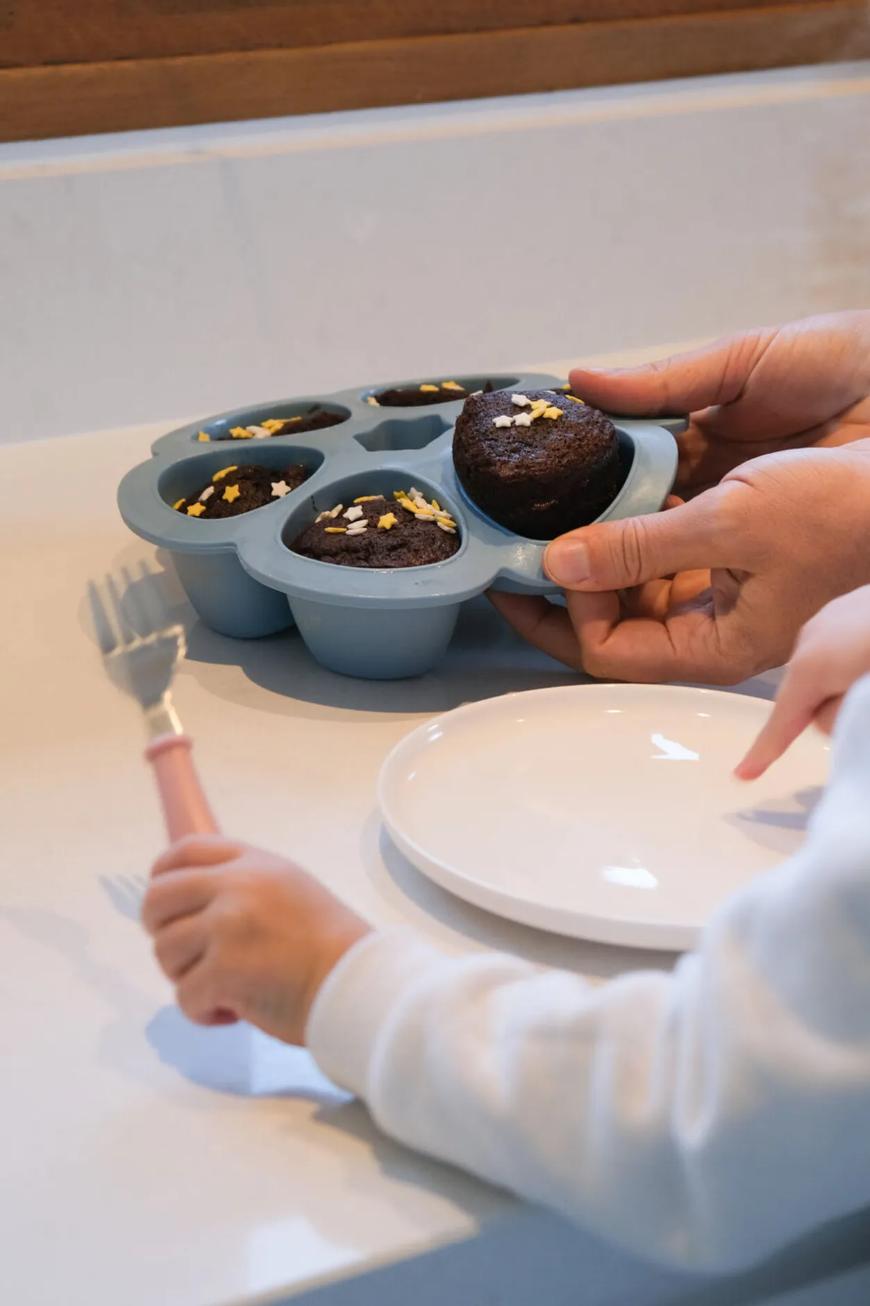 BÉABA Pots De Conservation*Multiportions Silicone 6*150Ml Windy-Blue