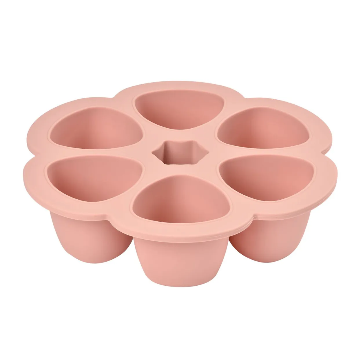 BÉABA Pots De Conservation*Multiportions Silicone 6*150Ml Old Pink