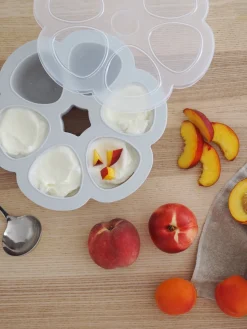 BÉABA Pots De Conservation*Multiportions Silicone 6*150Ml Light Mist