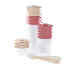 BÉABA Pots De Conservation*Pack 1Er Repas Pink