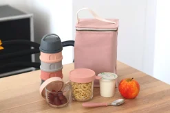 BÉABA Sacs Isotherme Bébé*Pochette Repas Isotherme Dusty Rose