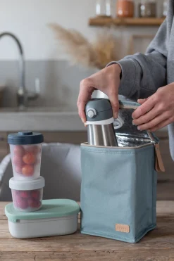 BÉABA Sacs Isotherme Bébé*Pochette Repas Isotherme Frosty Green