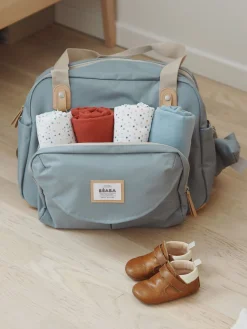 BÉABA Sacs À Langer*Sac A Langer Geneve Green Blue