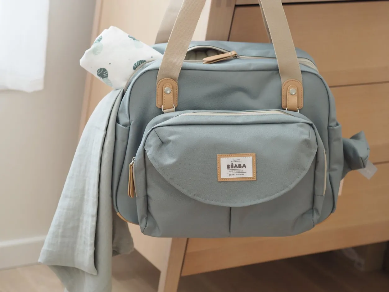 BÉABA Sacs À Langer*Sac A Langer Geneve Green Blue