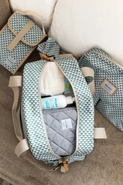 BÉABA Sacs À Langer*Sac A Langer Geneve Ii Play Print Sage Green