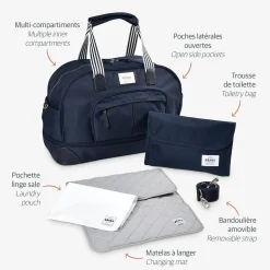 BÉABA Sacs De Voyage*Sac De Voyage Amsterdam Blue Marine