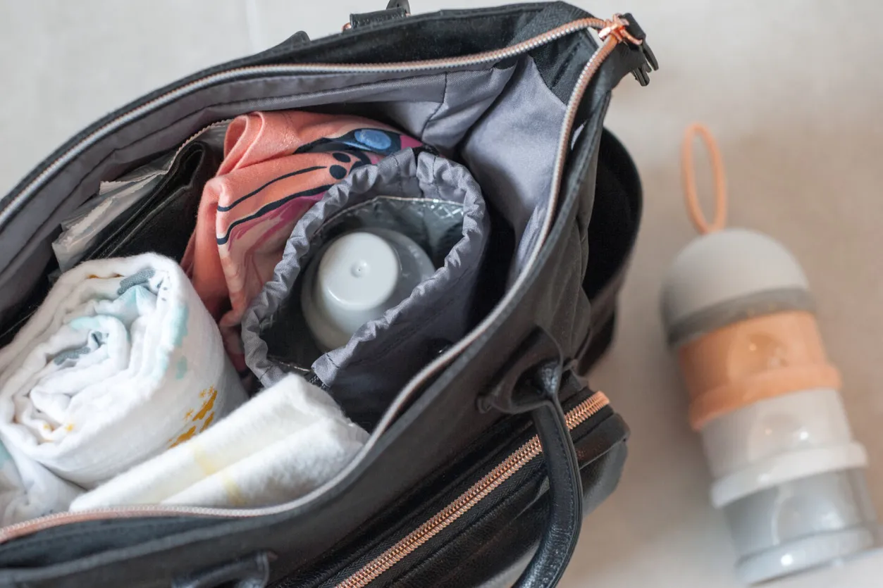 BÉABA Sacs À Langer*Sac Kyoto Black/Pink Gold