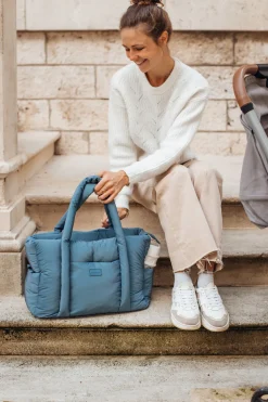 BÉABA Sacs À Langer*Sac Paris Puffy Baltic Blue