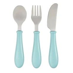 BÉABA Couverts, Vaisselle Et Bavoirs*Set 3 Couverts Inox Airy Green