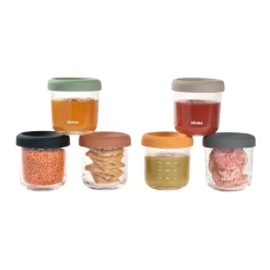 BÉABA Pots De Conservation*Set 6 Portions Verre 250 Ml