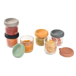 BÉABA Pots De Conservation*Set 6 Portions Verre 250 Ml