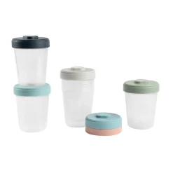 BÉABA Pots De Conservation*Set 2Eme Age 6 Portions Clip (6X250Ml)
