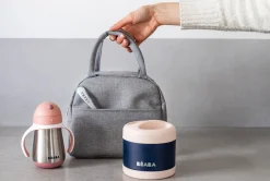 BÉABA Sacs Isotherme Bébé*Set Repas On The Go Old Pink