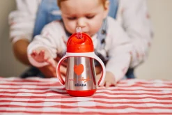 BÉABA Couverts, Vaisselle Et Bavoirs*Tasse Paille Inox 250 Ml Mathilde Cabanas