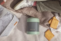 BÉABA Goûter Sain*Thermo-Portion 300 Ml Mineral Grey