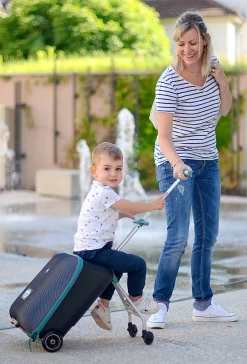 BÉABA Sacs De Voyage*Valise Avec Assise De Voyage Luggage Eazy Green-Blue